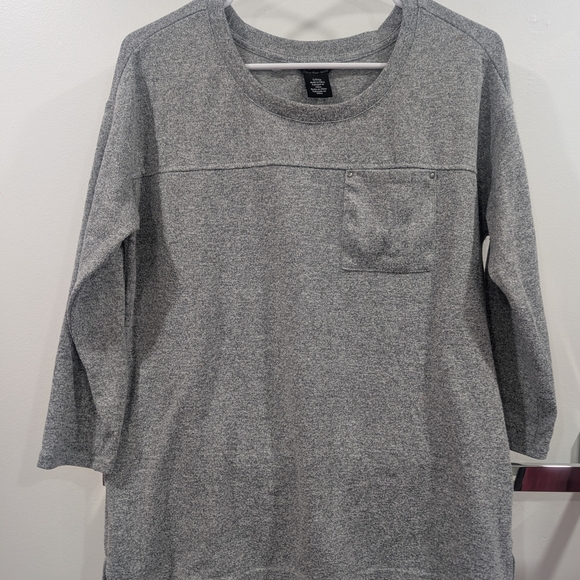 Calvin Klein - Sweater, Long Sleeve, Grey - Picture 1 of 6
